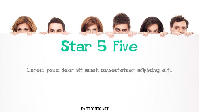 Star 5 Five example